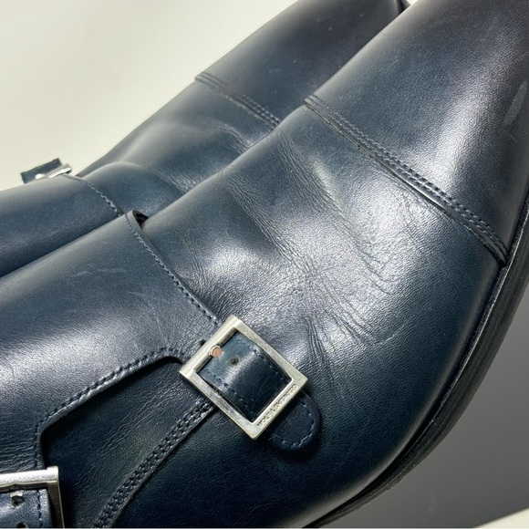Wolf and Shepherd Monk Strap 9945 Dress Shoes Men’s size 9 - Picture 7 of 15